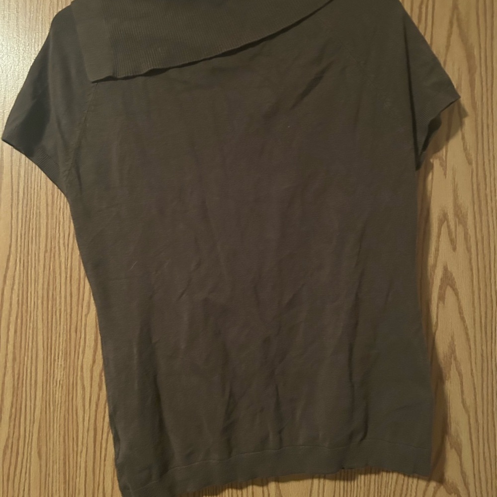 Kenneth Cole Unlisted Brown Top Medium - Picture 7 of 9